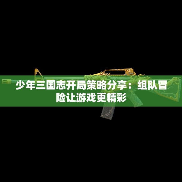 少年三国志开局策略分享：组队冒险让游戏更精彩