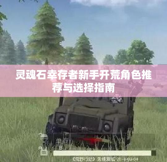 灵魂石幸存者新手开荒角色推荐与选择指南