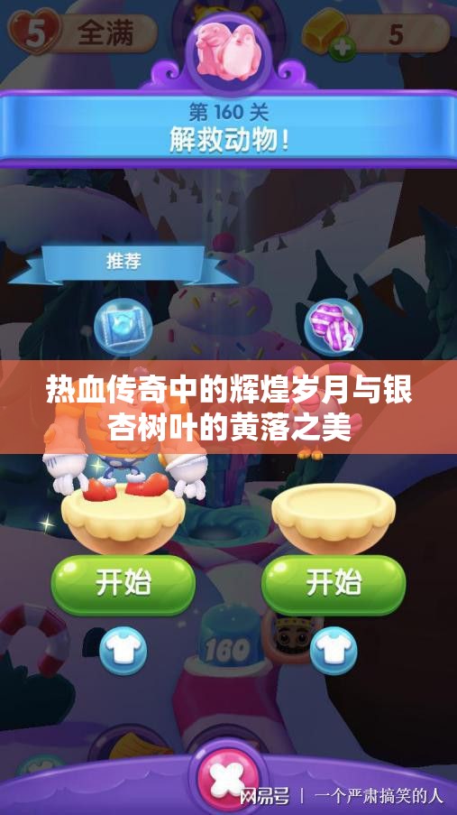 热血传奇中的辉煌岁月与银杏树叶的黄落之美