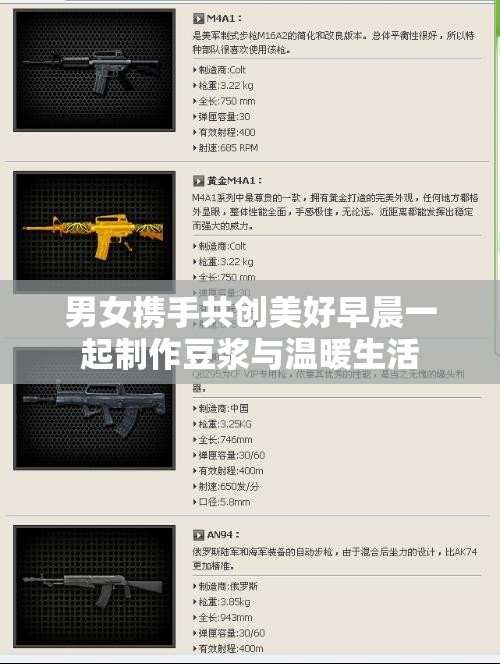 男女携手共创美好早晨一起制作豆浆与温暖生活